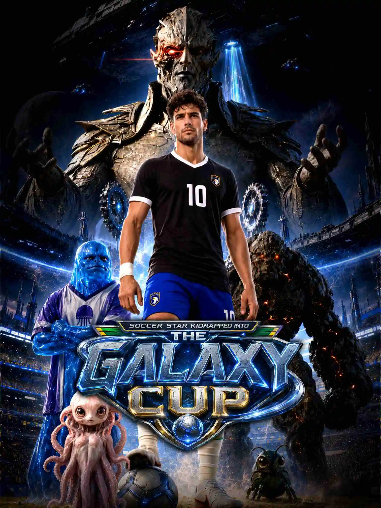 Soccer Star Kidnapped into the Galaxy Cup short drama poster
