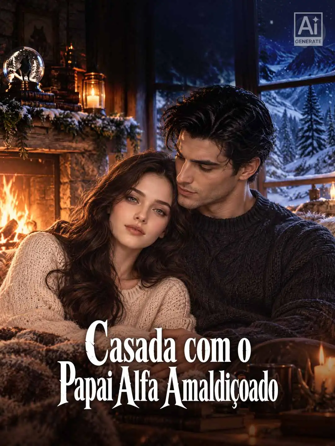 Casada com o Papai Alfa Amaldiçoado short drama poster