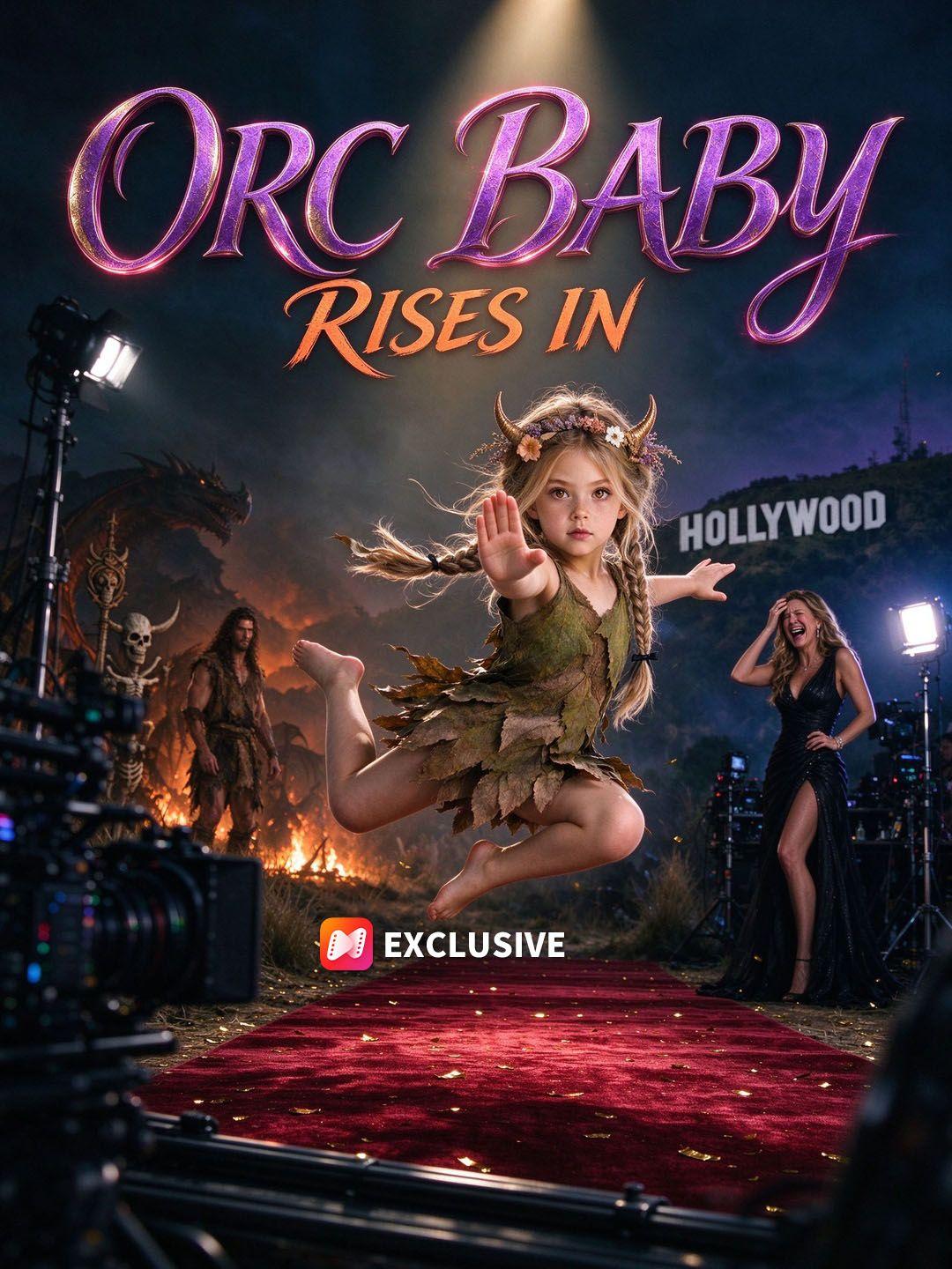 Orc Baby Rises in Hollywood short drama poster