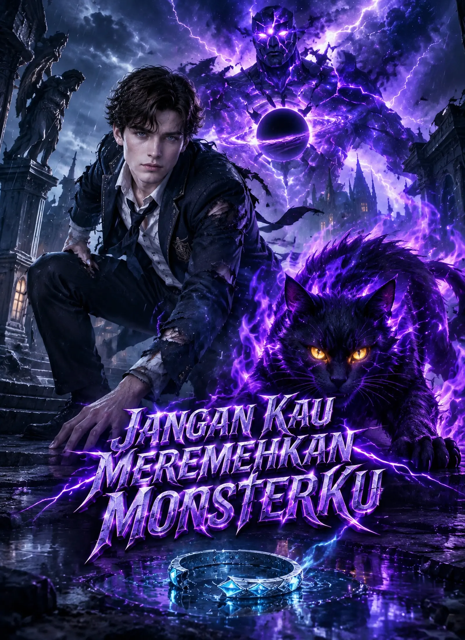 [Dubbing] Jangan Kau Meremehkan Monsterku short drama poster