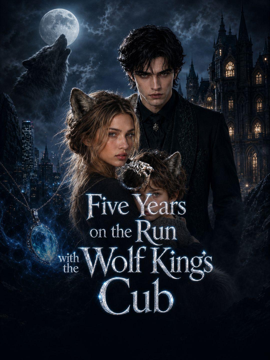 Five Years on the Run with the Wolf King's Cub short drama poster