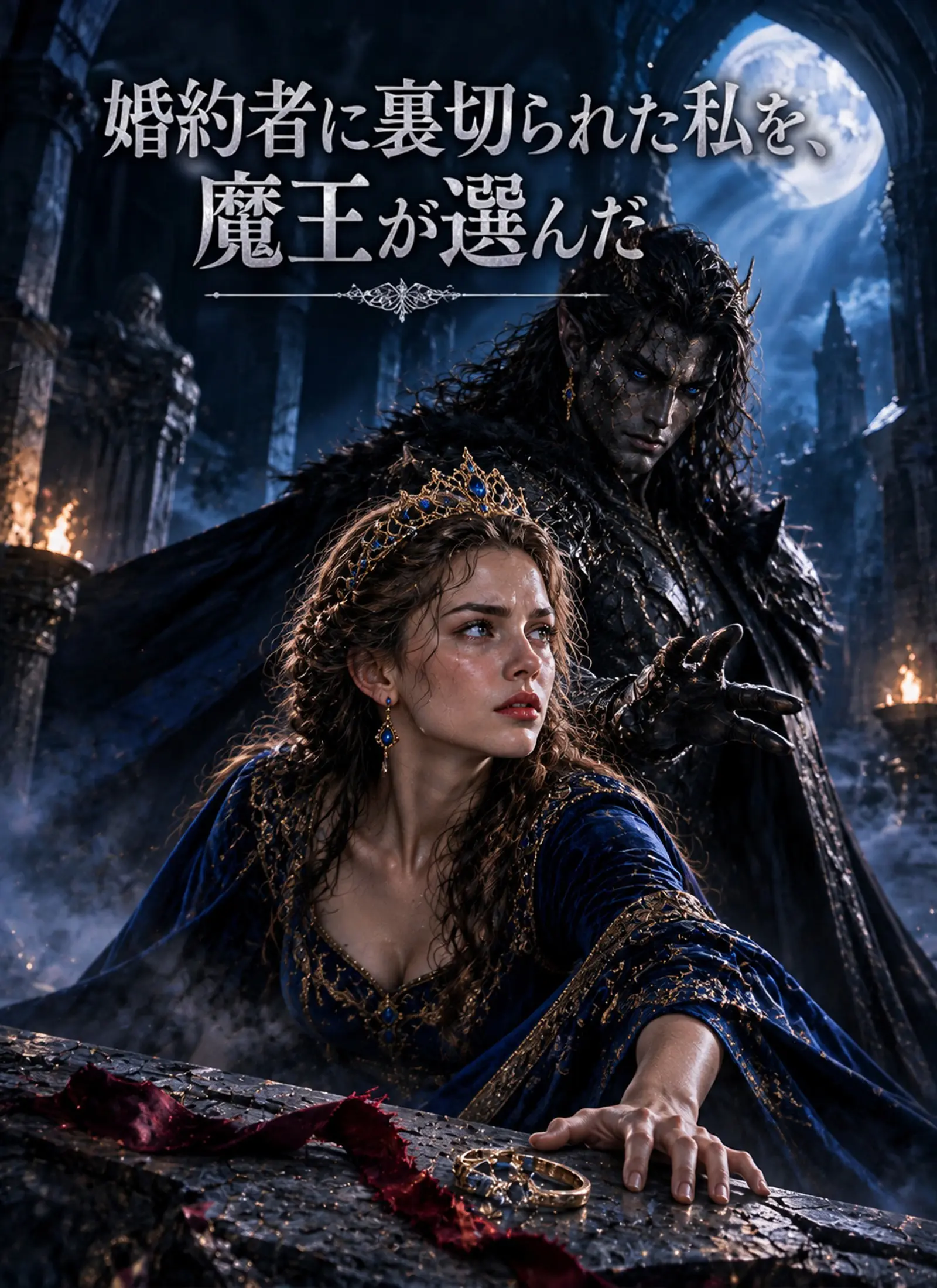 [吹替]婚約者に裏切られた私を、魔王が選んだ short drama poster