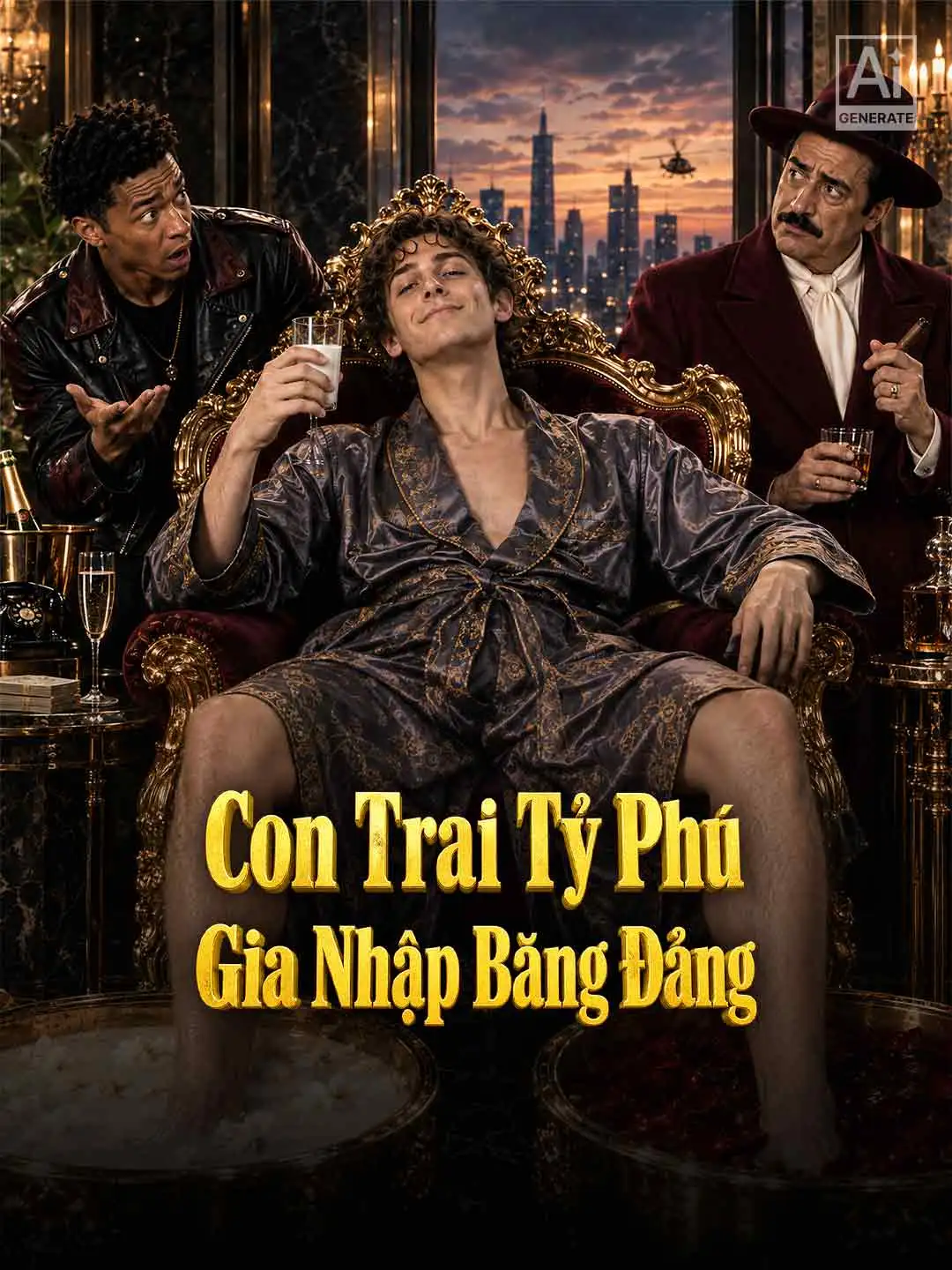 Con Trai Tỷ Phú Gia Nhập Băng Đảng short drama poster