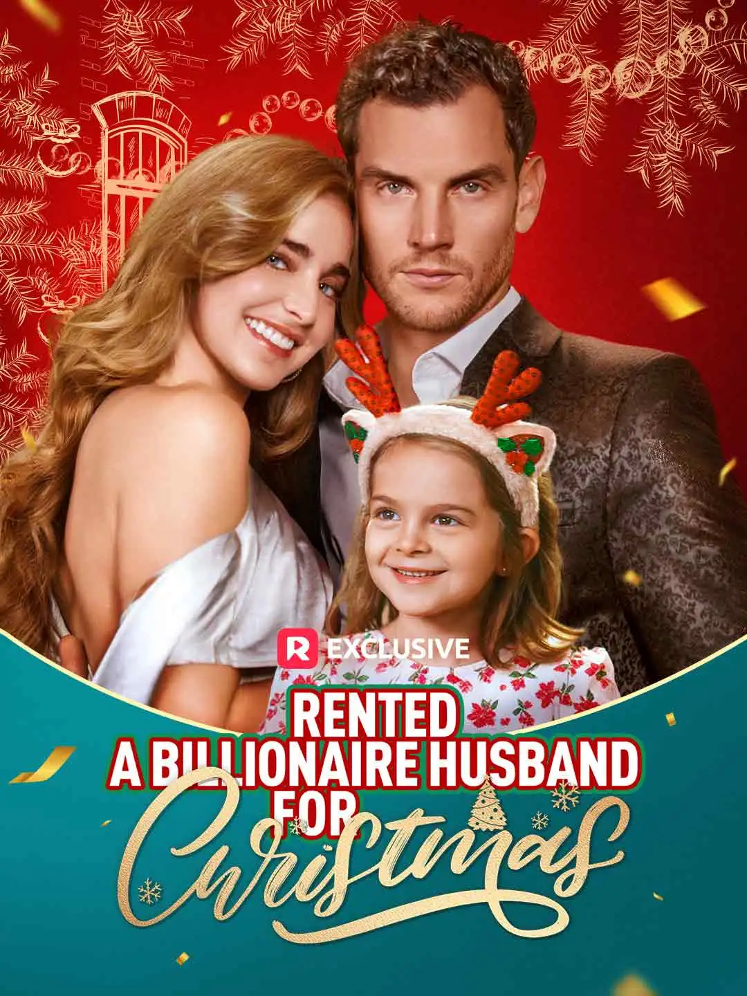 Rented a Billionaire Husband for Christmas short drama poster