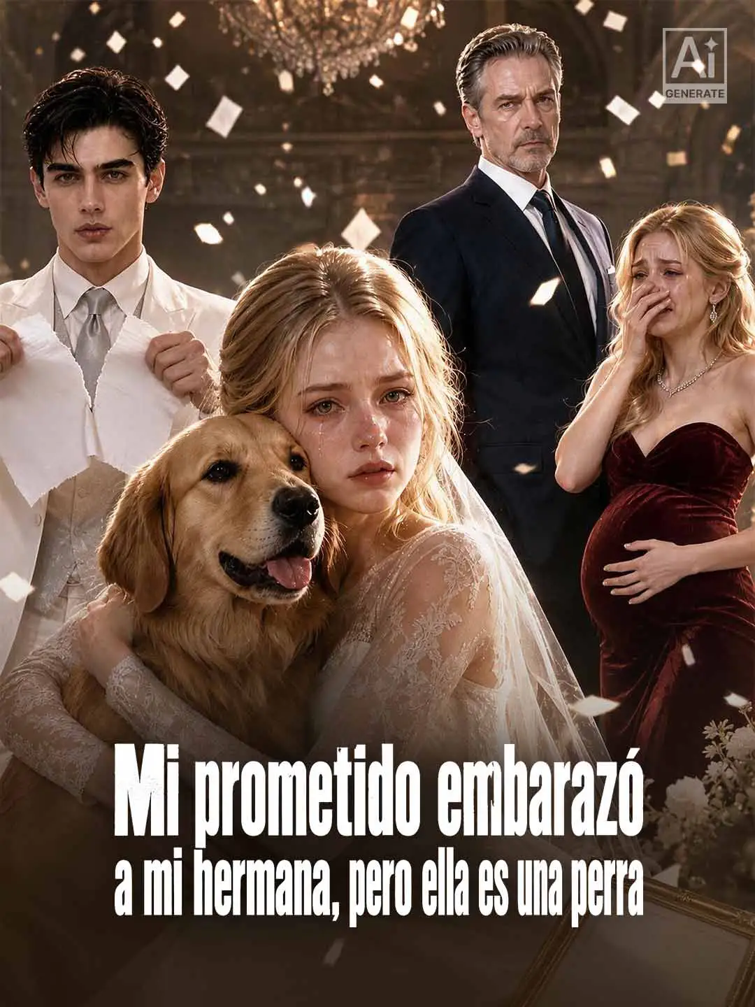 Mi prometido embarazó a mi hermana, pero ella es una perra short drama poster