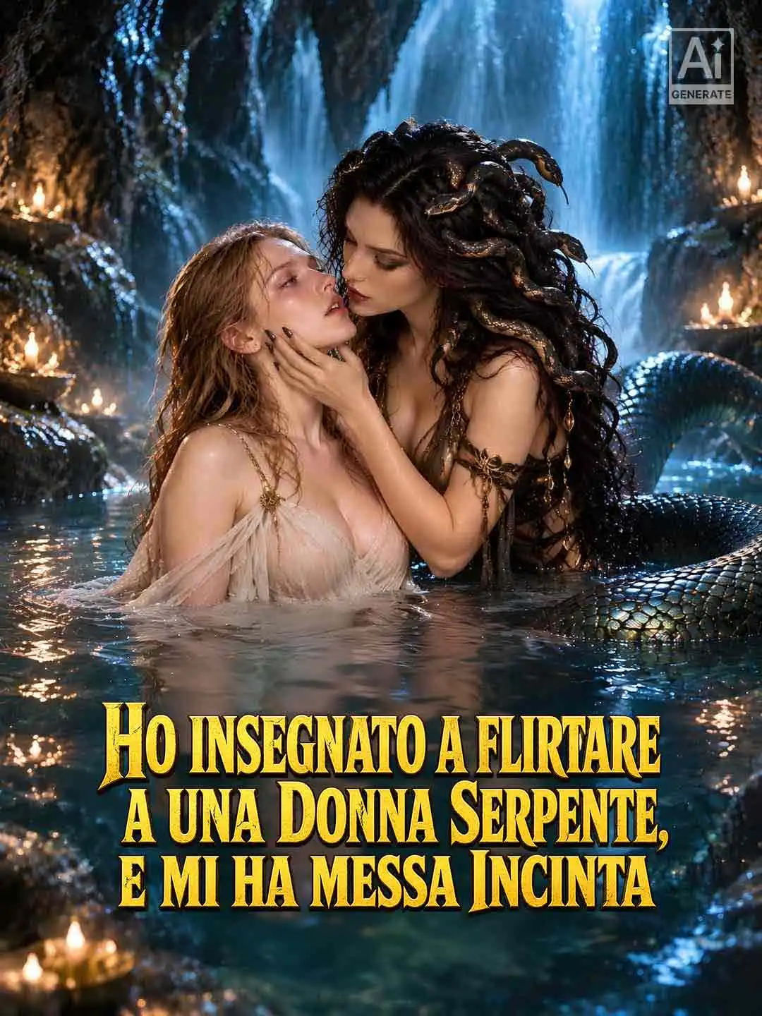 Ho insegnato a flirtare a una Donna serpente, e mi ha messa Incinta short drama poster