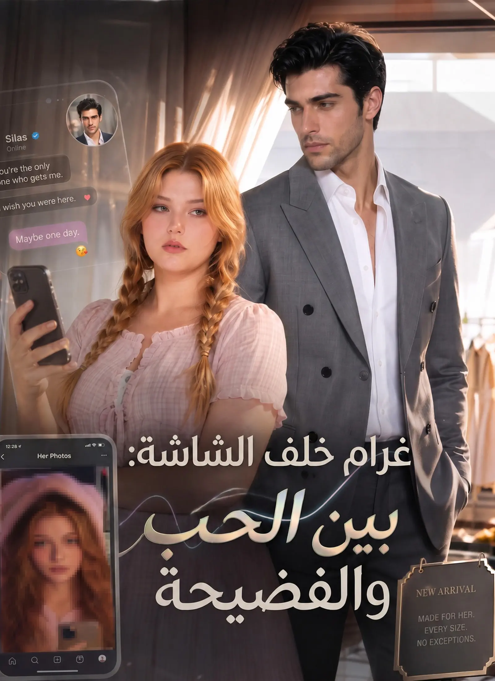 غرام خلف الشاشة: بين الحب والفضيحة short drama poster