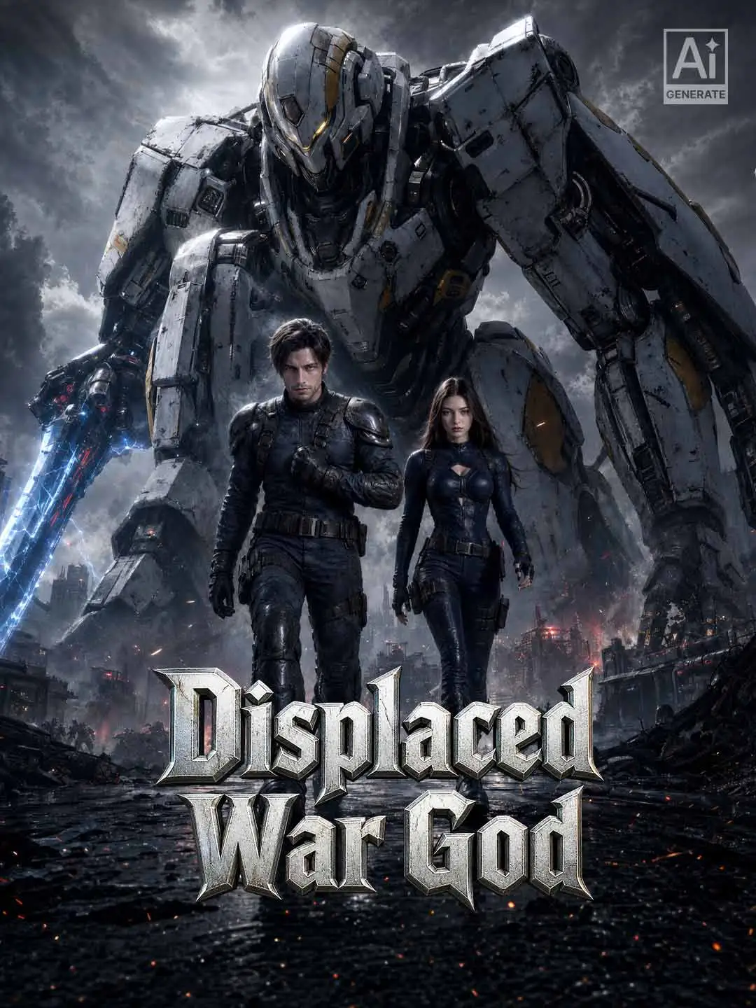 Displaced War God short drama poster