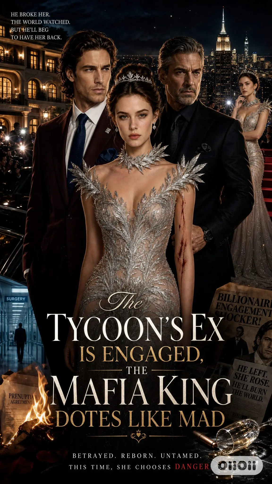 THE TYCOON'S EX IS ENGAGED, THE MAFIA KING DATES LIKE MAD short drama poster