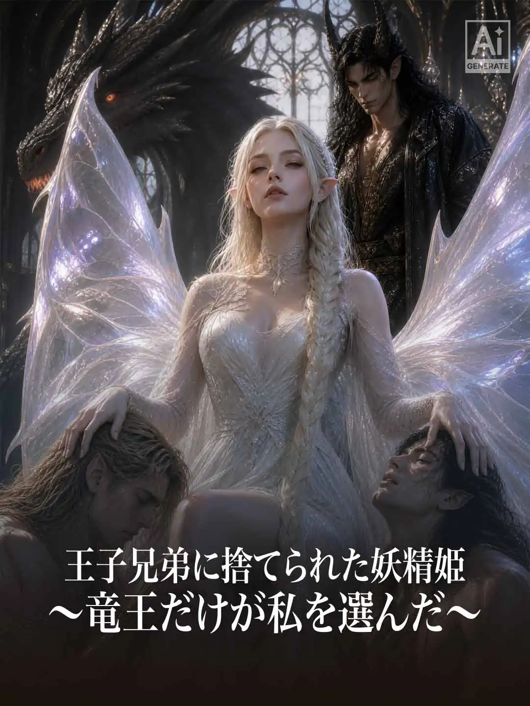 王子兄弟に捨てられた妖精姫～竜王だけが私を選んだ～ short drama poster