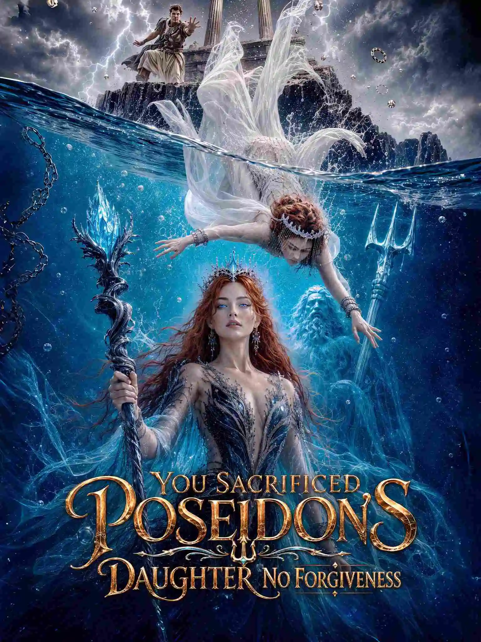 You Sacrificed Poseidon's Daughter, No Forgiveness short drama poster