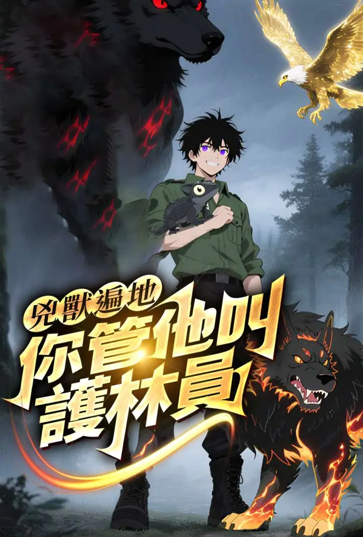 凶獸遍地你管他叫護林員 short drama poster