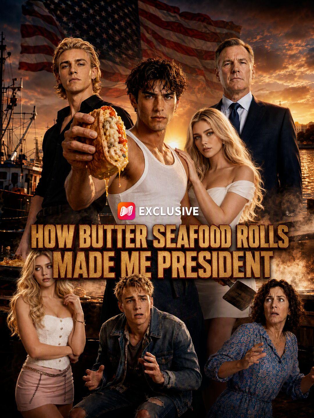How Butter Seafood Rolls Made Me President short drama poster