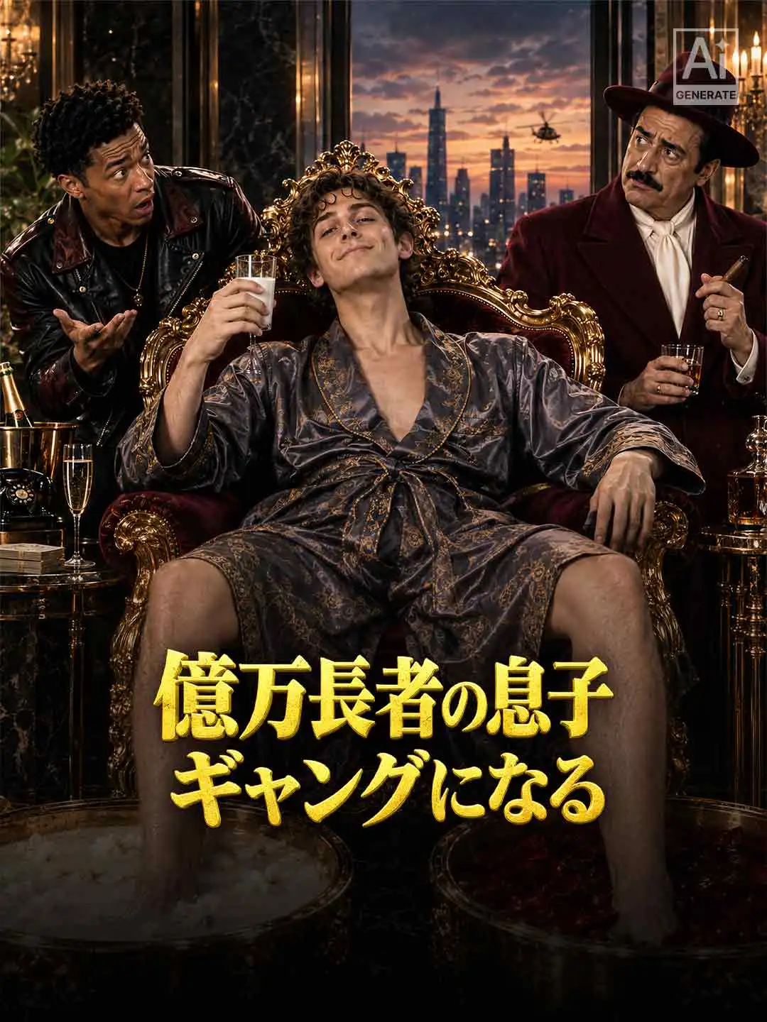 億万長者の息子 ギャングになる short drama poster