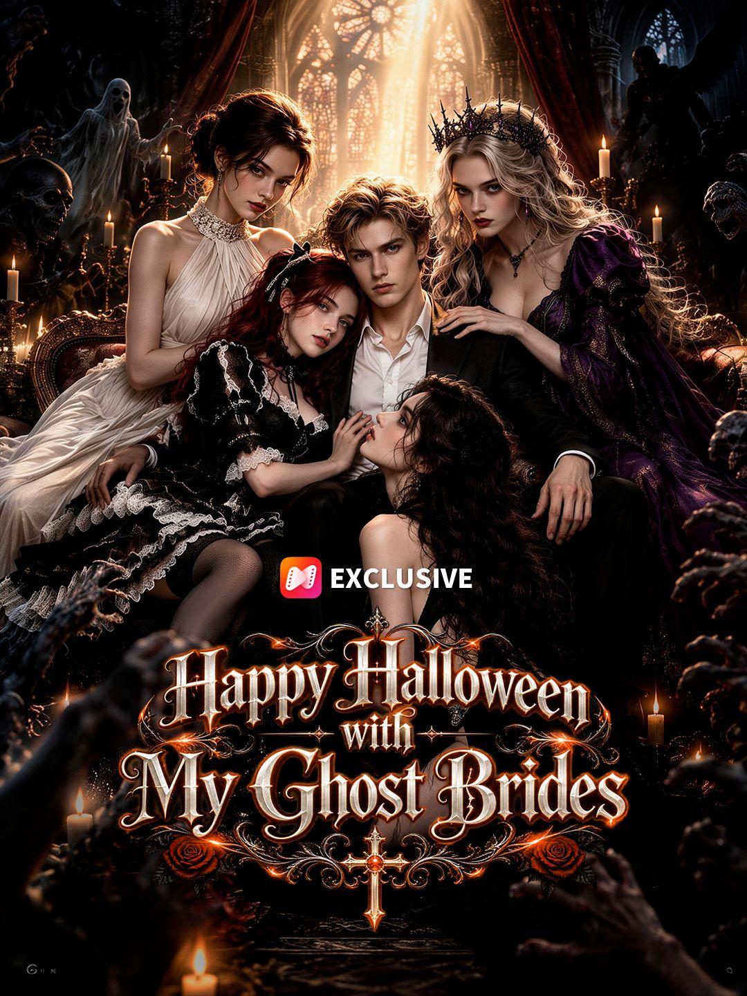Happy Halloween with My Ghost Brides short drama poster