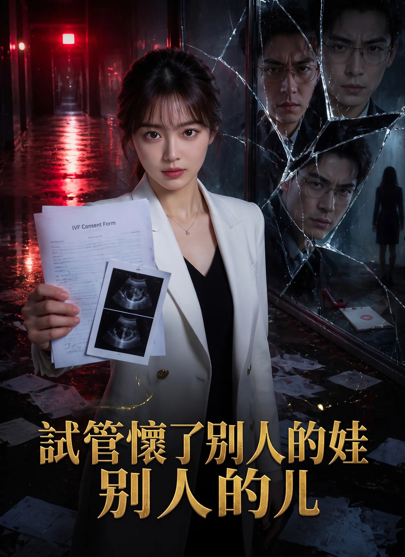 試管懷了別人的娃 short drama poster