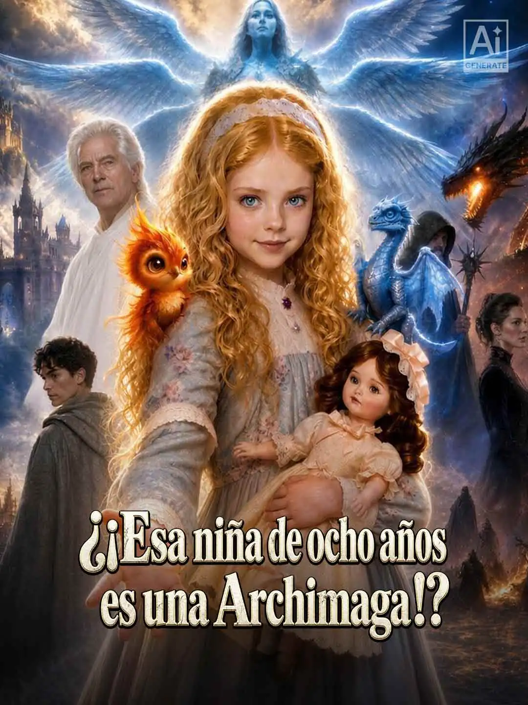 ¿¡Esa niña de ocho años es una Archimaga!? short drama poster