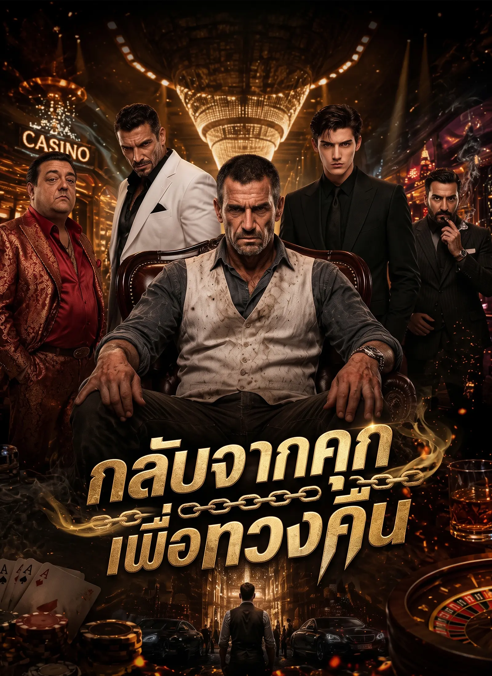 [พากย์ไทย]กลับจากคุกเพื่อทวงคืน short drama poster