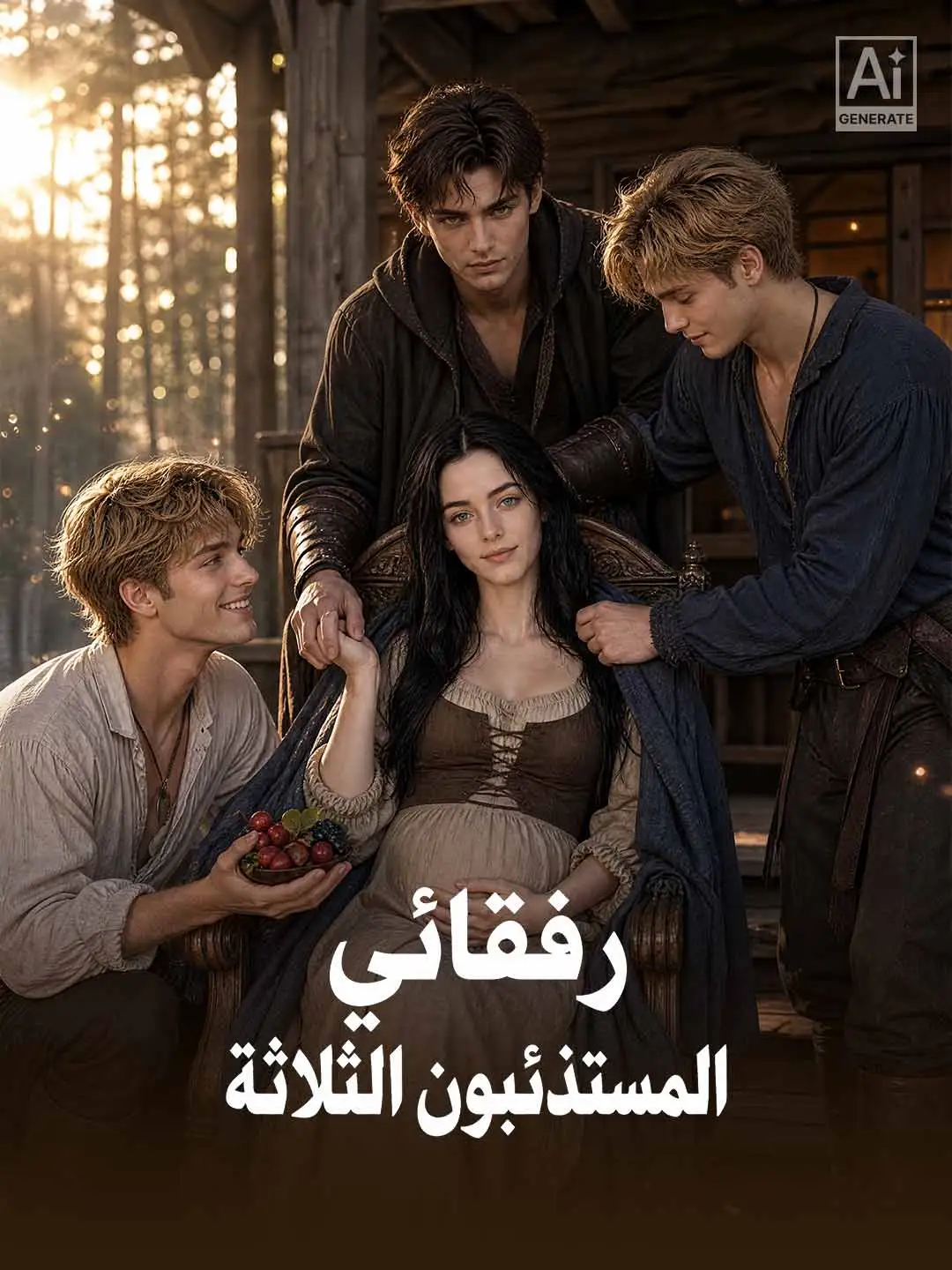 رفقائي المستذئبون الثلاثة short drama poster