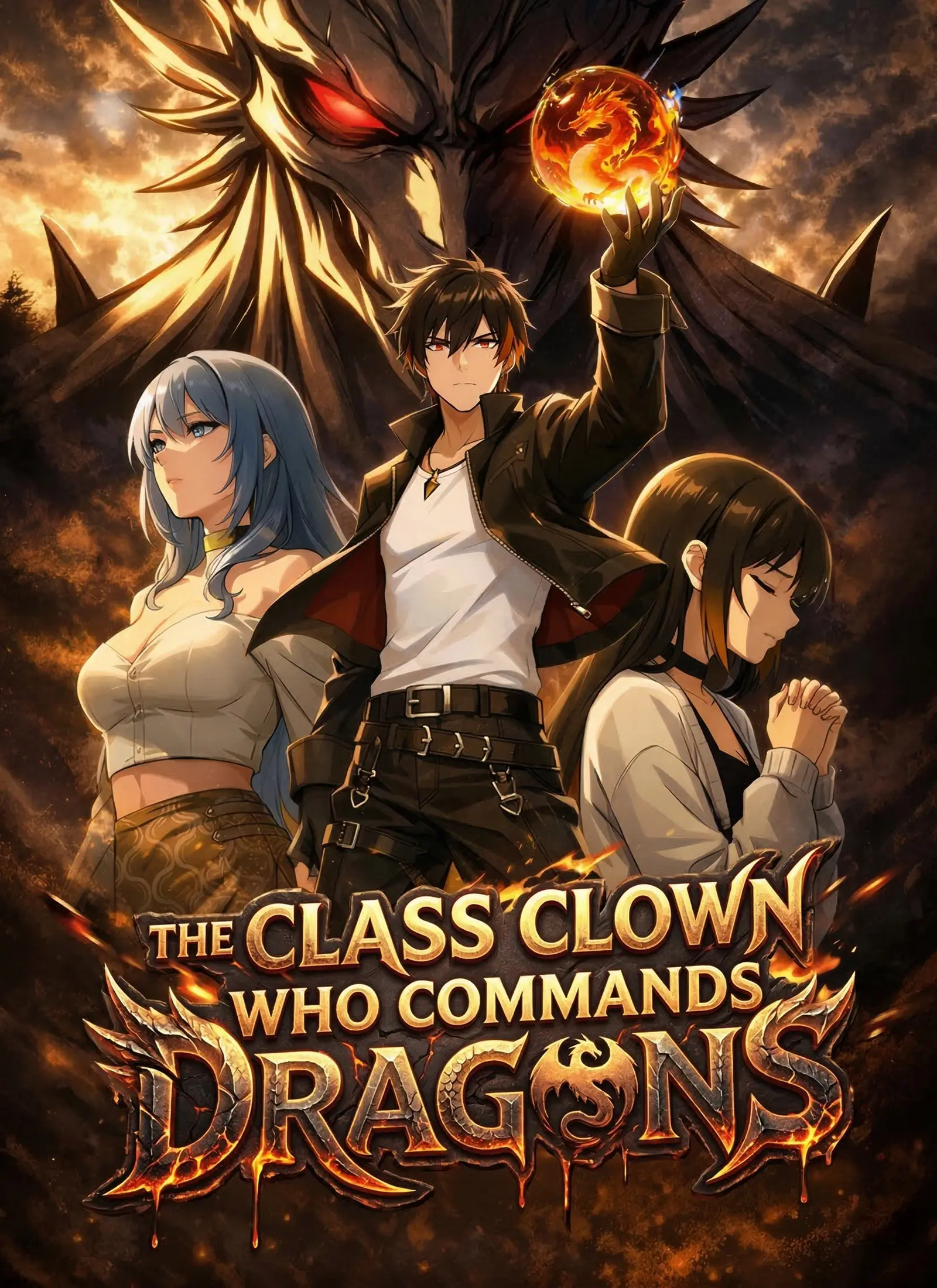 The Class Clown Who Commands Dragons short drama poster