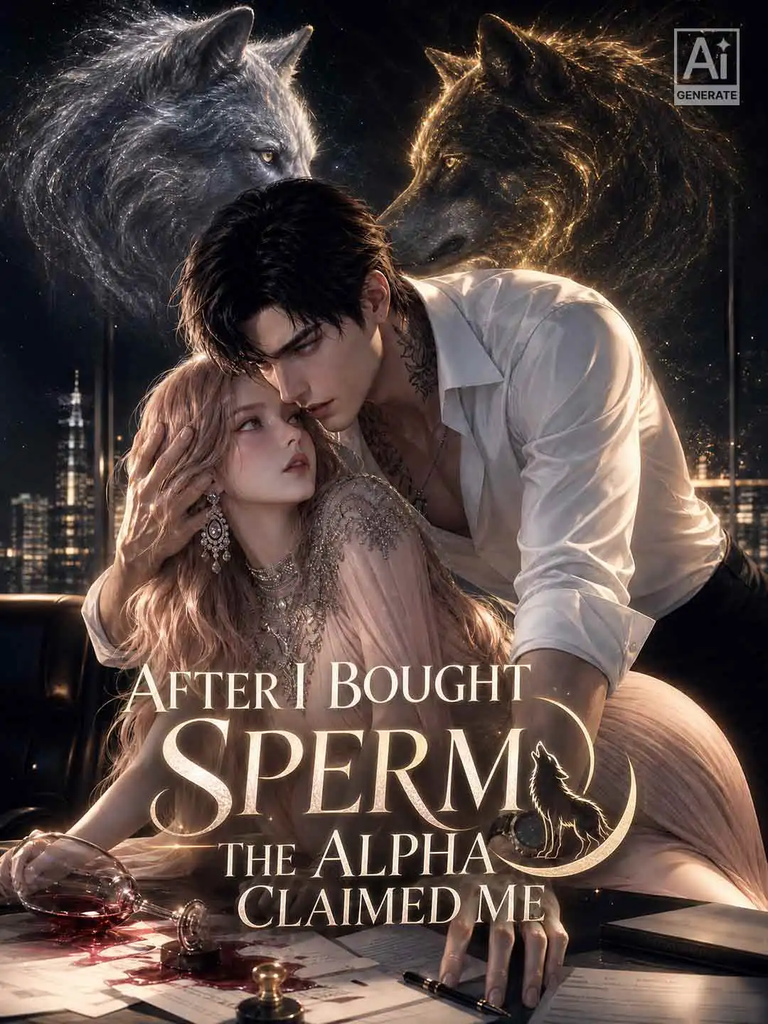 After I Bought Sperm, the Alpha Claimed Me short drama poster