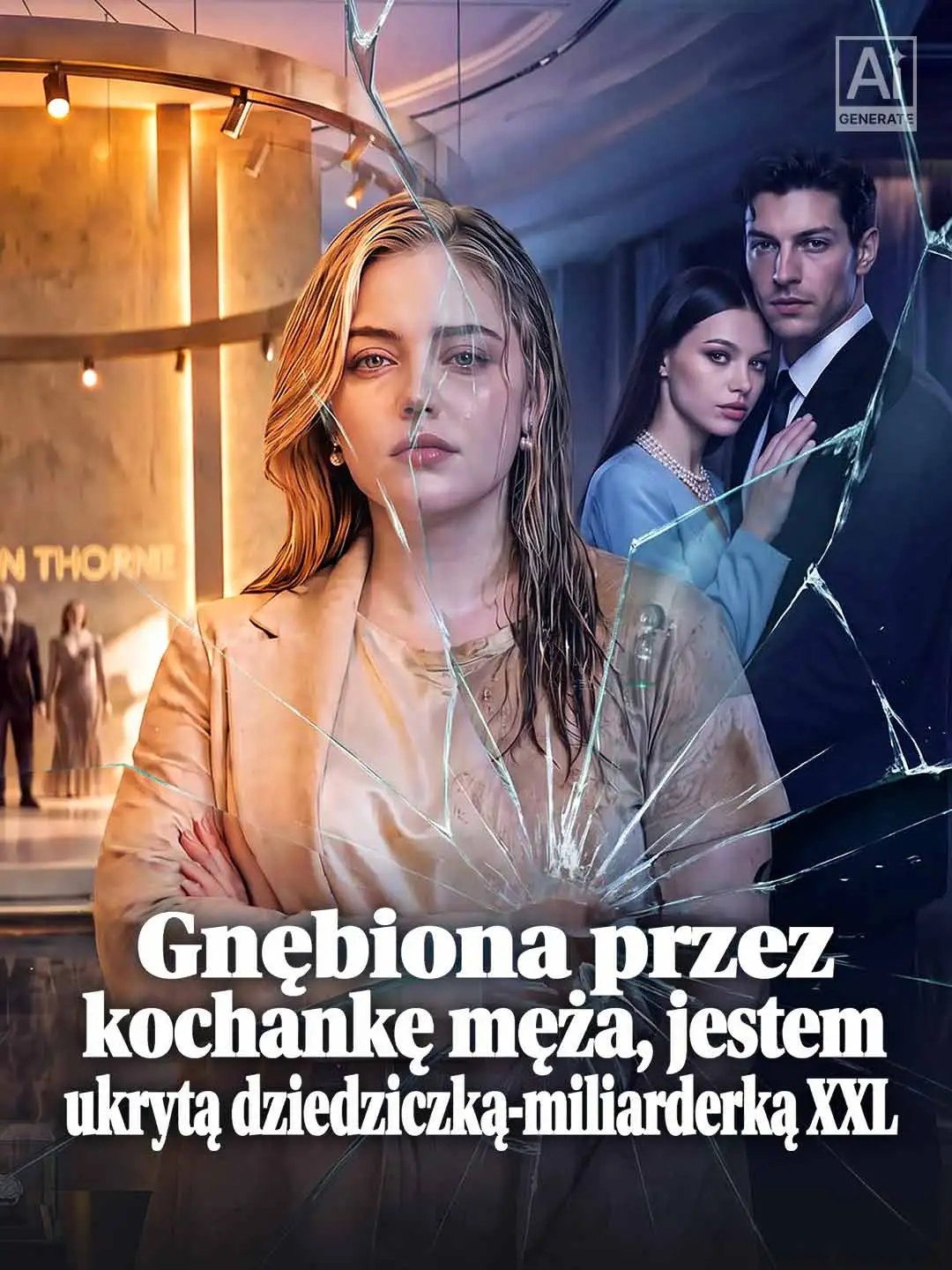 Gnębiona przez kochankę męża, jestem ukrytą dziedziczką-miliarderką XXL short drama poster