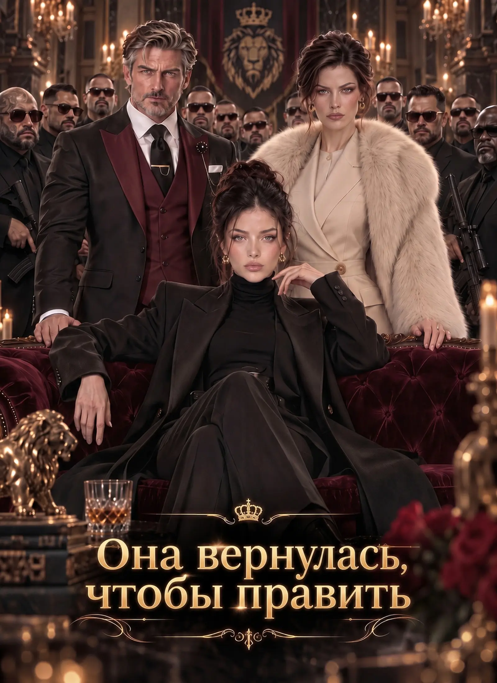 Она вернулась, чтобы править short drama poster