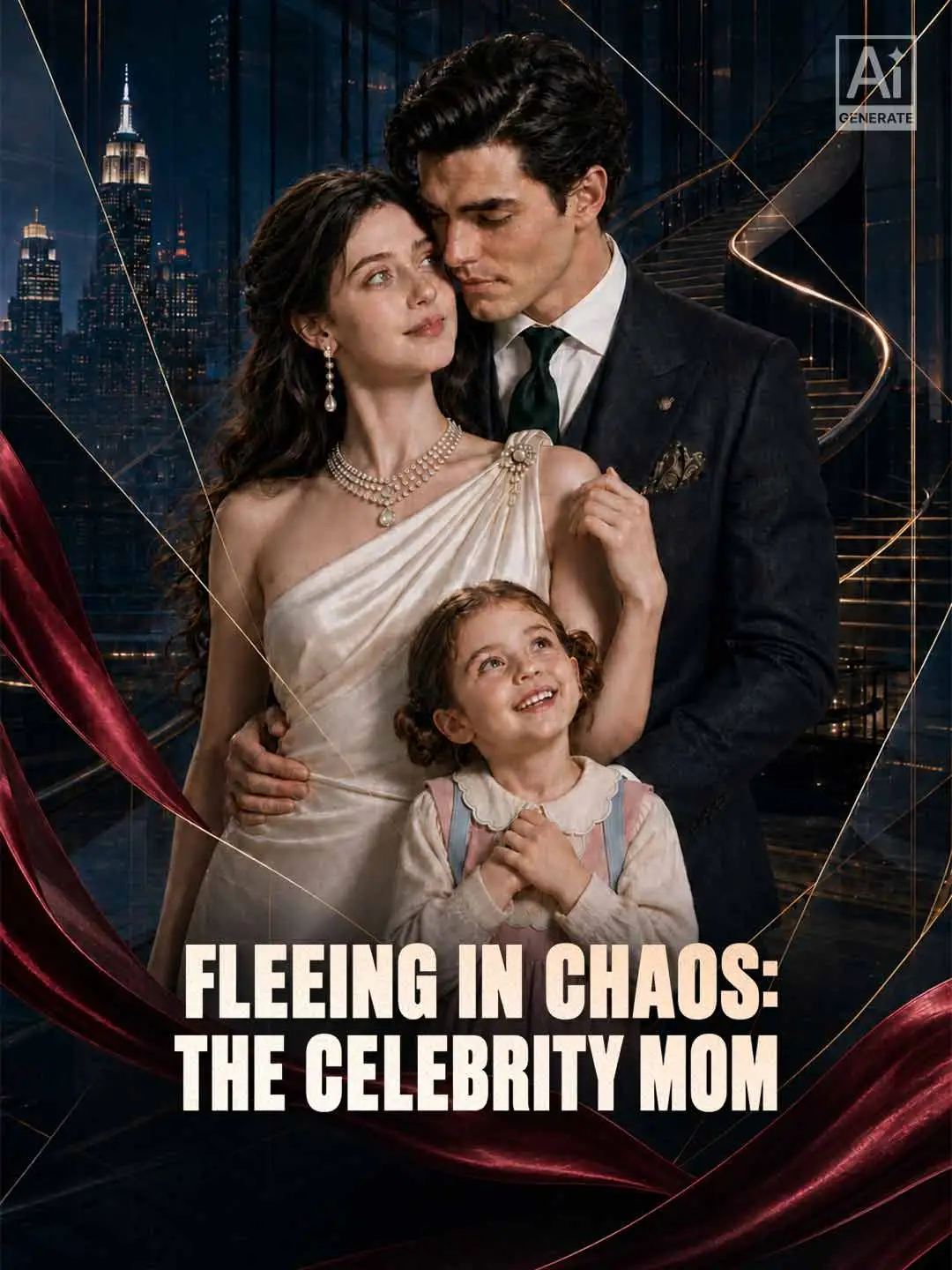 Fleeing in Chaos: The Celebrity Mom short drama poster