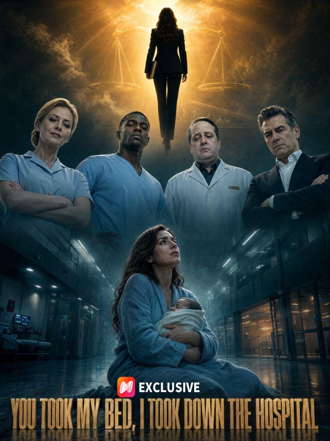 You Took My Bed, I Took Down the Hospital short drama poster