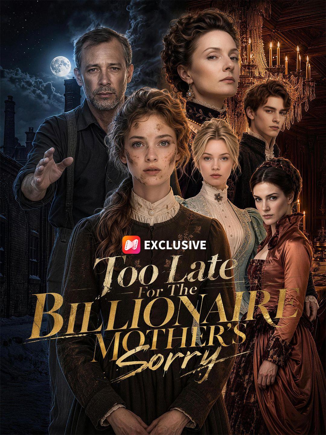 Too Late For The Billionaire Mother's Sorry short drama poster