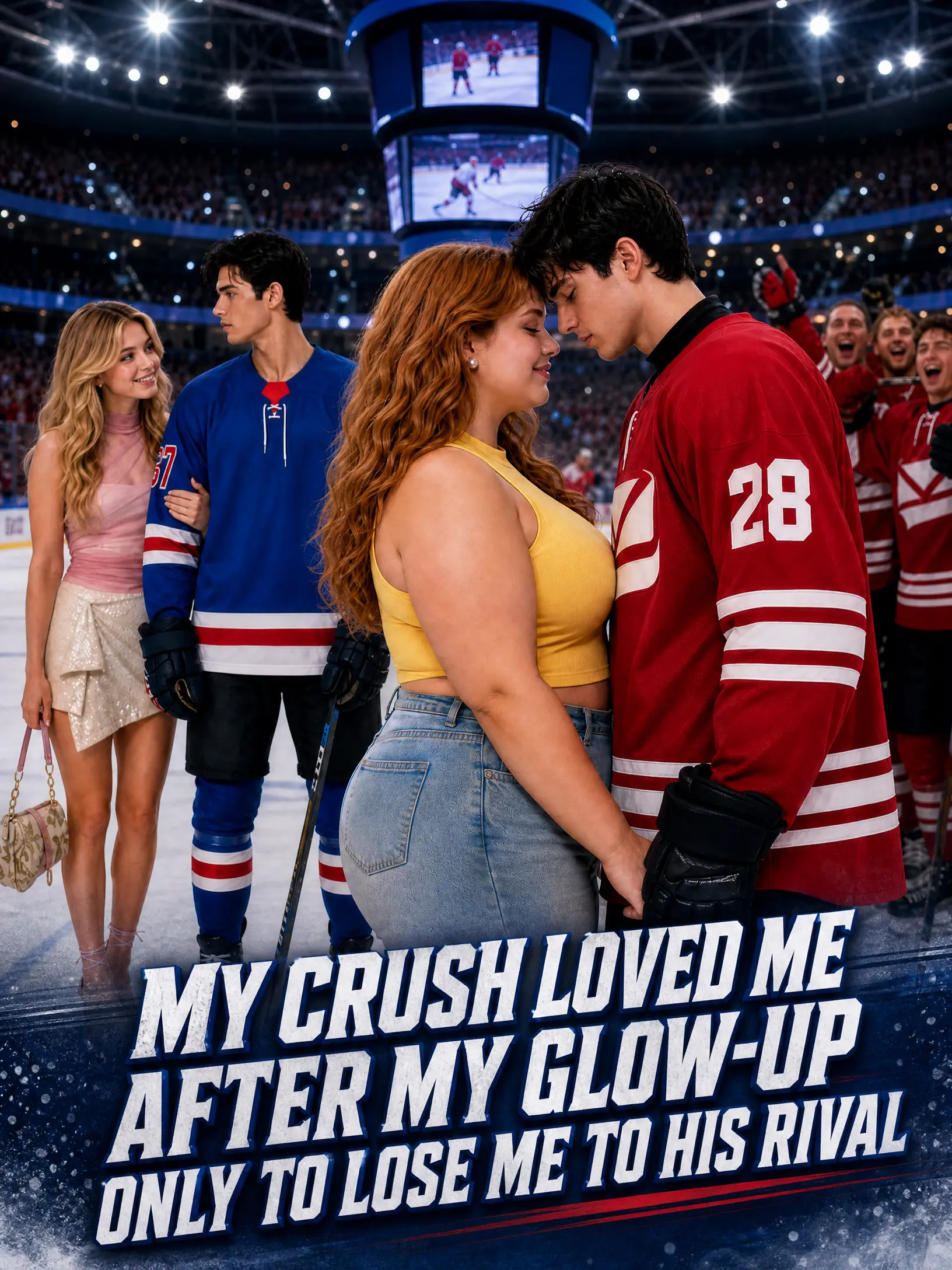 My Crush Loved Me After My Glow-Up Only to Lose Me to His Rival short drama poster