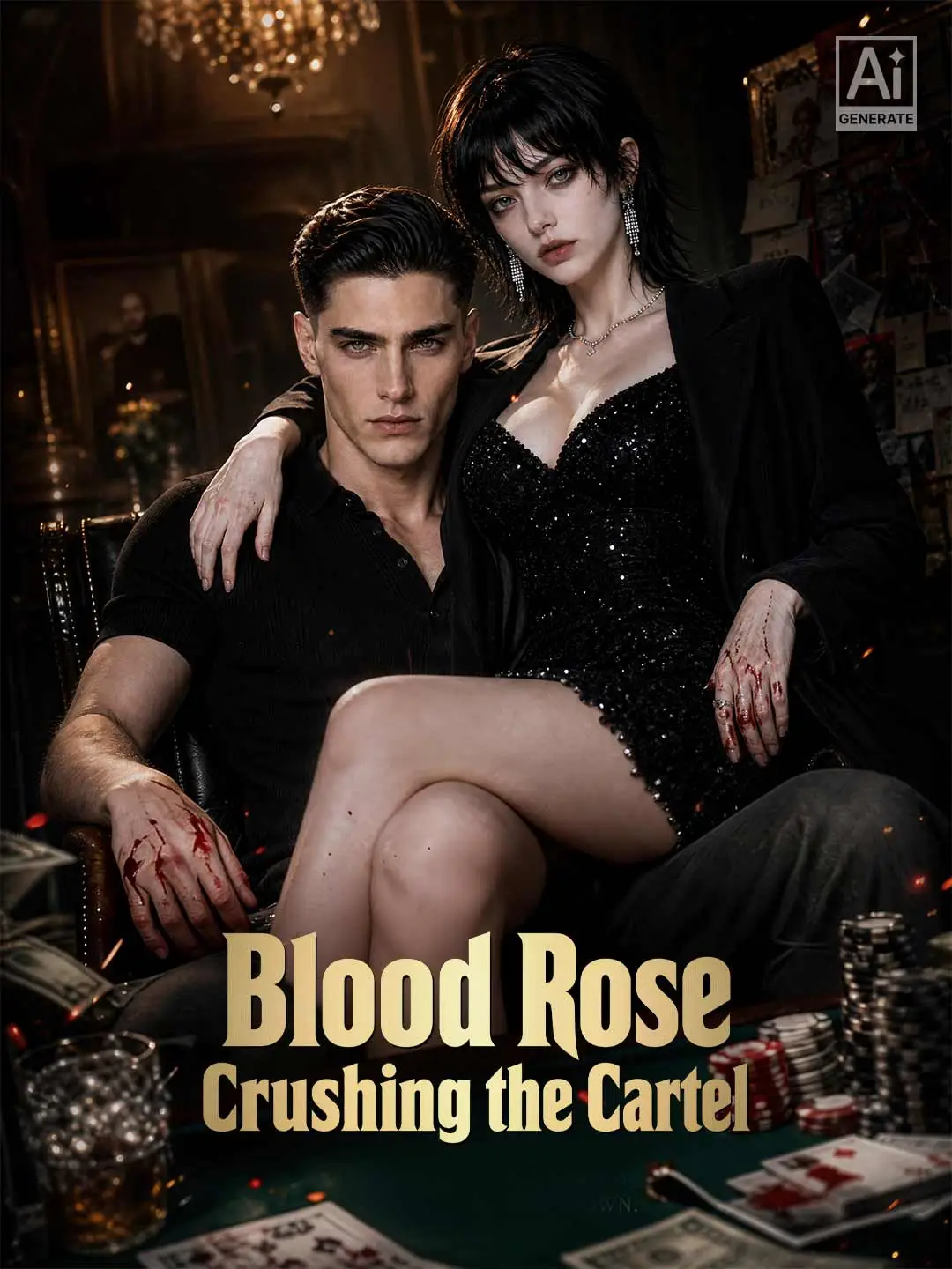Blood Rose Crushing the Cartel short drama poster