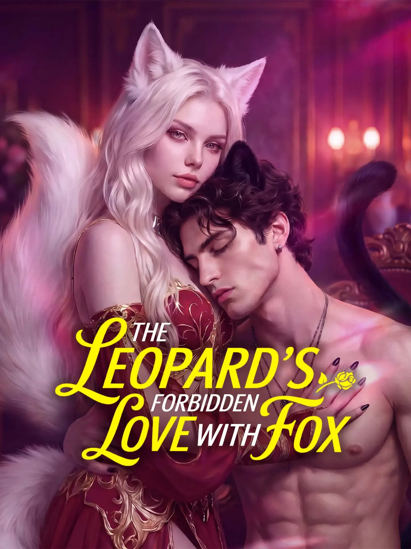 The Leopard's Forbidden Love with Fox short drama poster