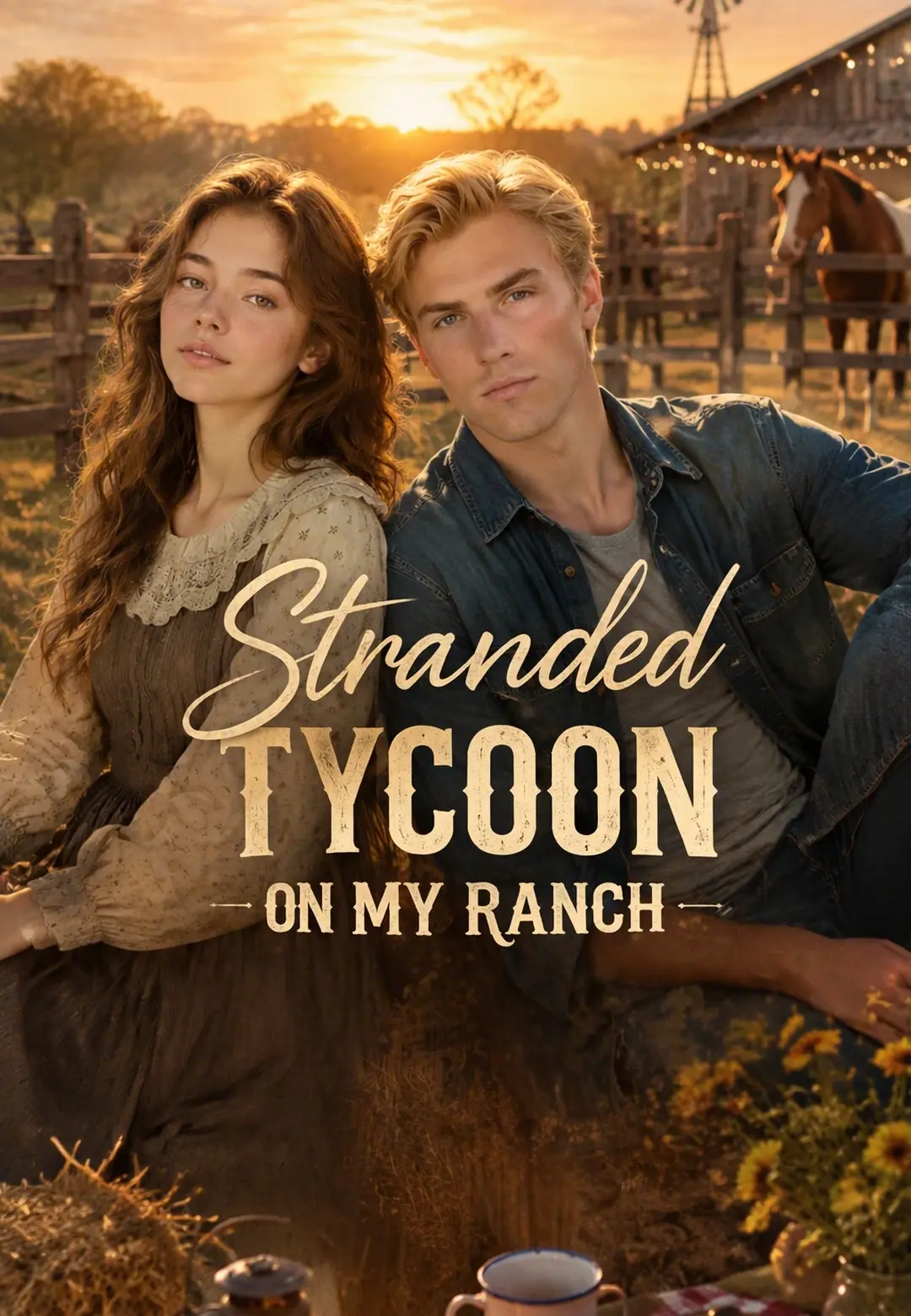 Stranded Tycoon on My Ranch short drama poster