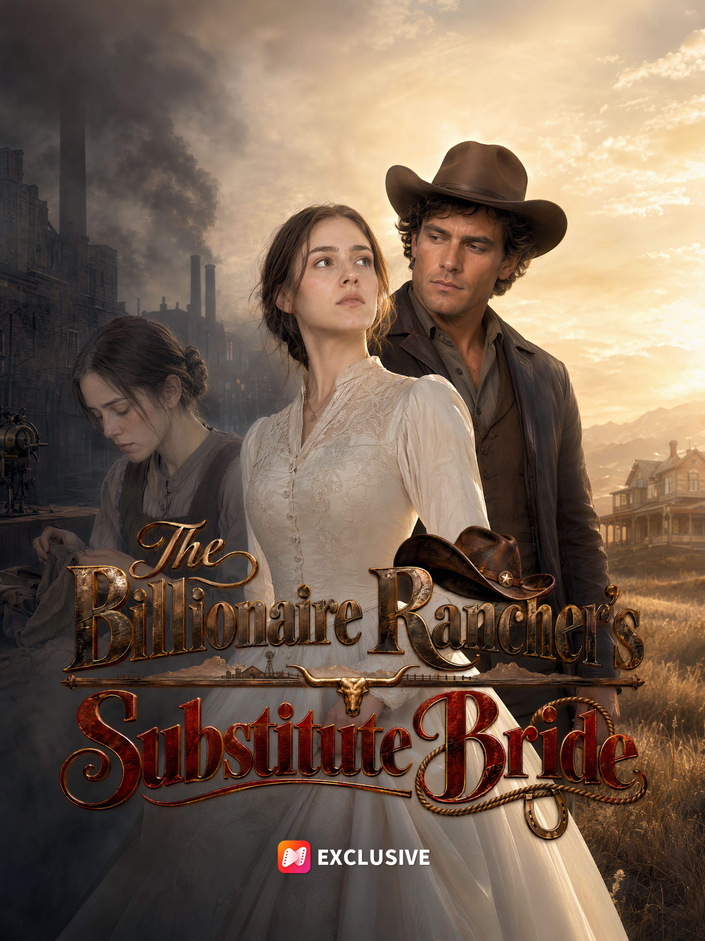 The Billionaire Rancher's Substitute Bride short drama poster