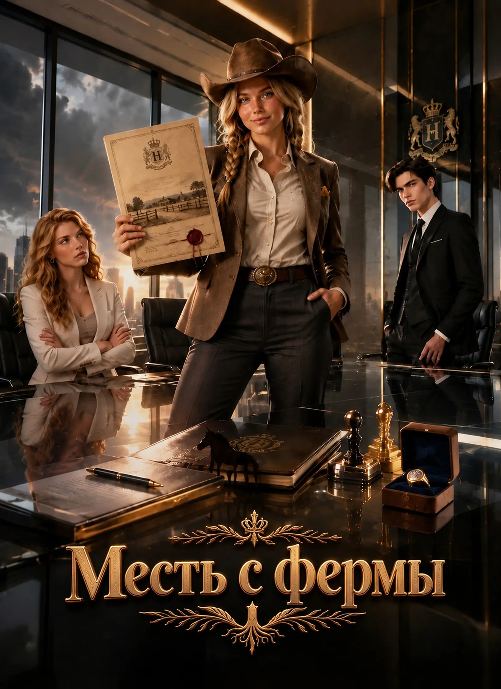 [Дубляж]Месть с фермы short drama poster