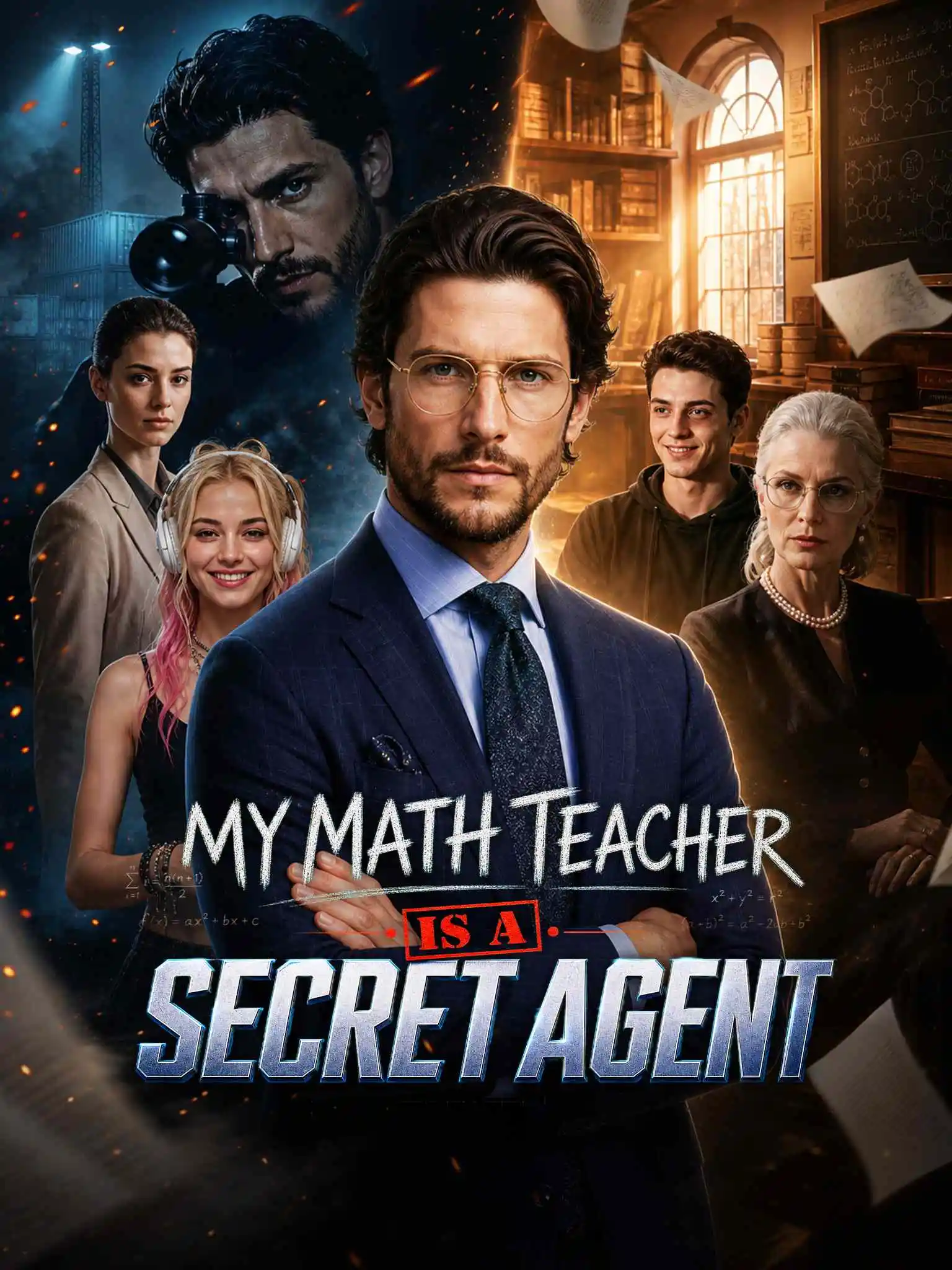 My Math Teacher Is a Secret Agent short drama poster
