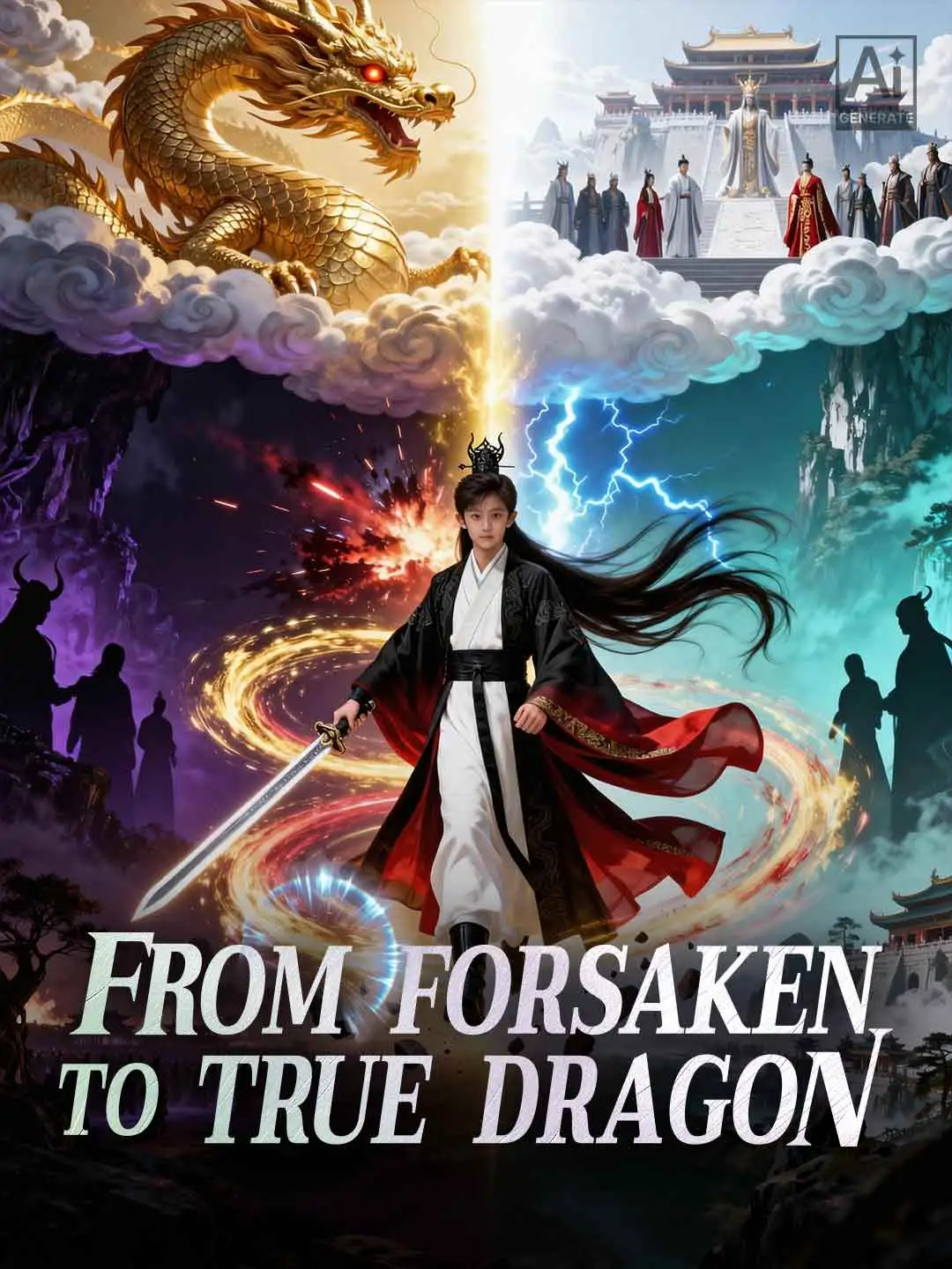 From Forsaken to True Dragon short drama poster