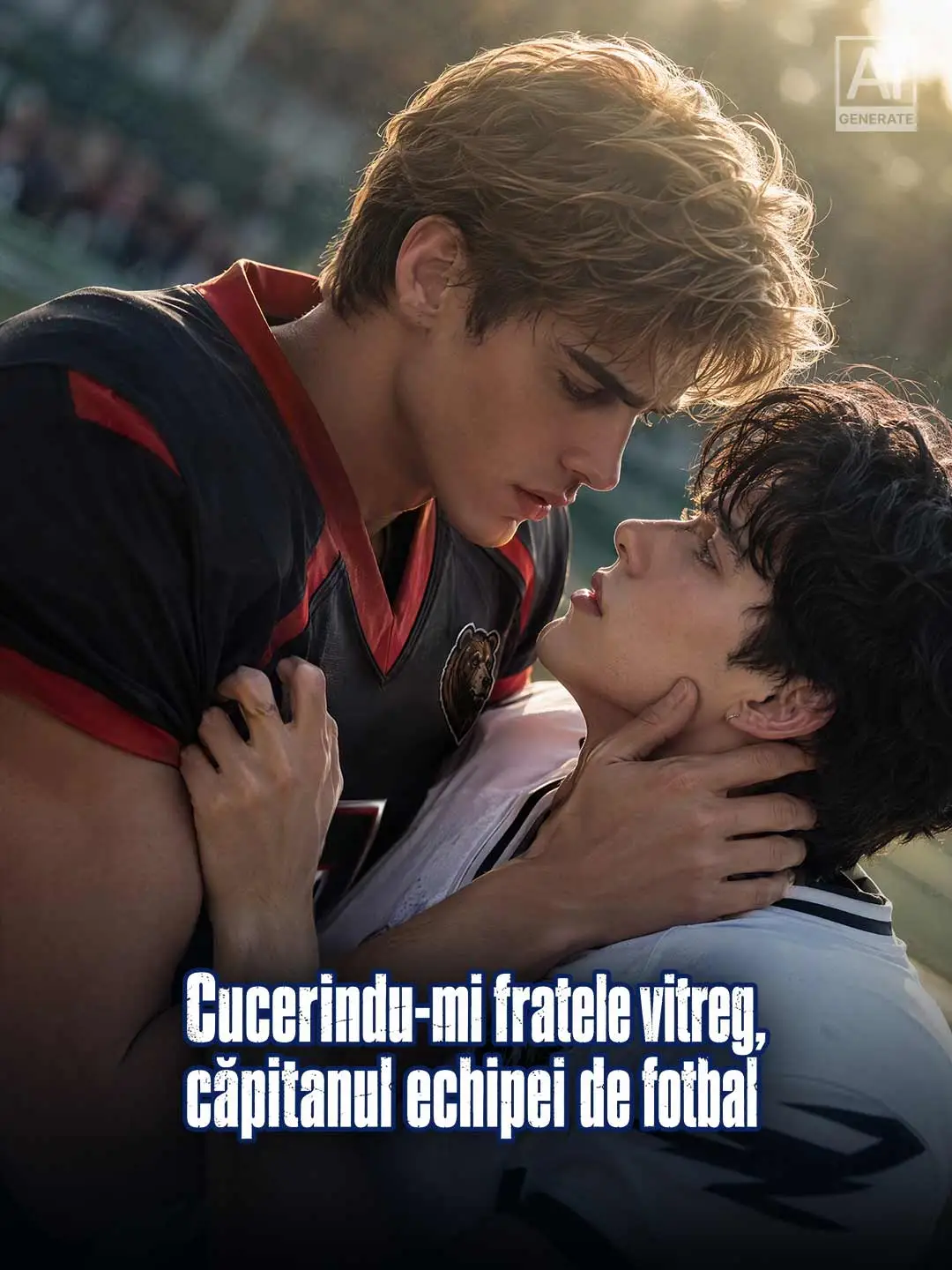 Cucerindu-mi fratele vitreg, căpitanul echipei de fotbal short drama poster
