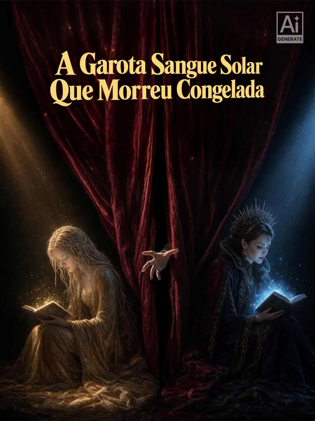 A Garota Sangue Solar Que Morreu Congelada short drama poster