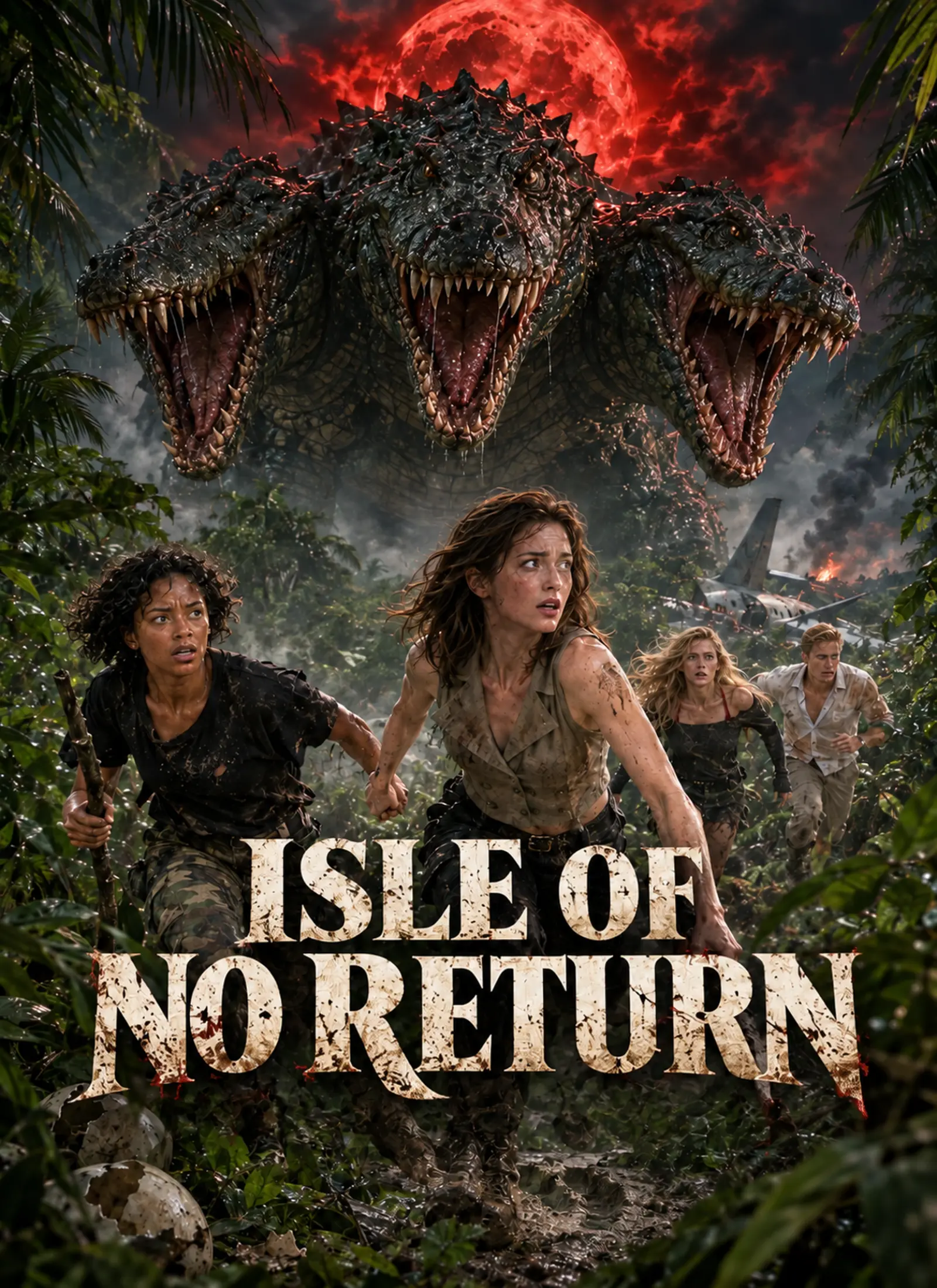 Isle of no return short drama poster