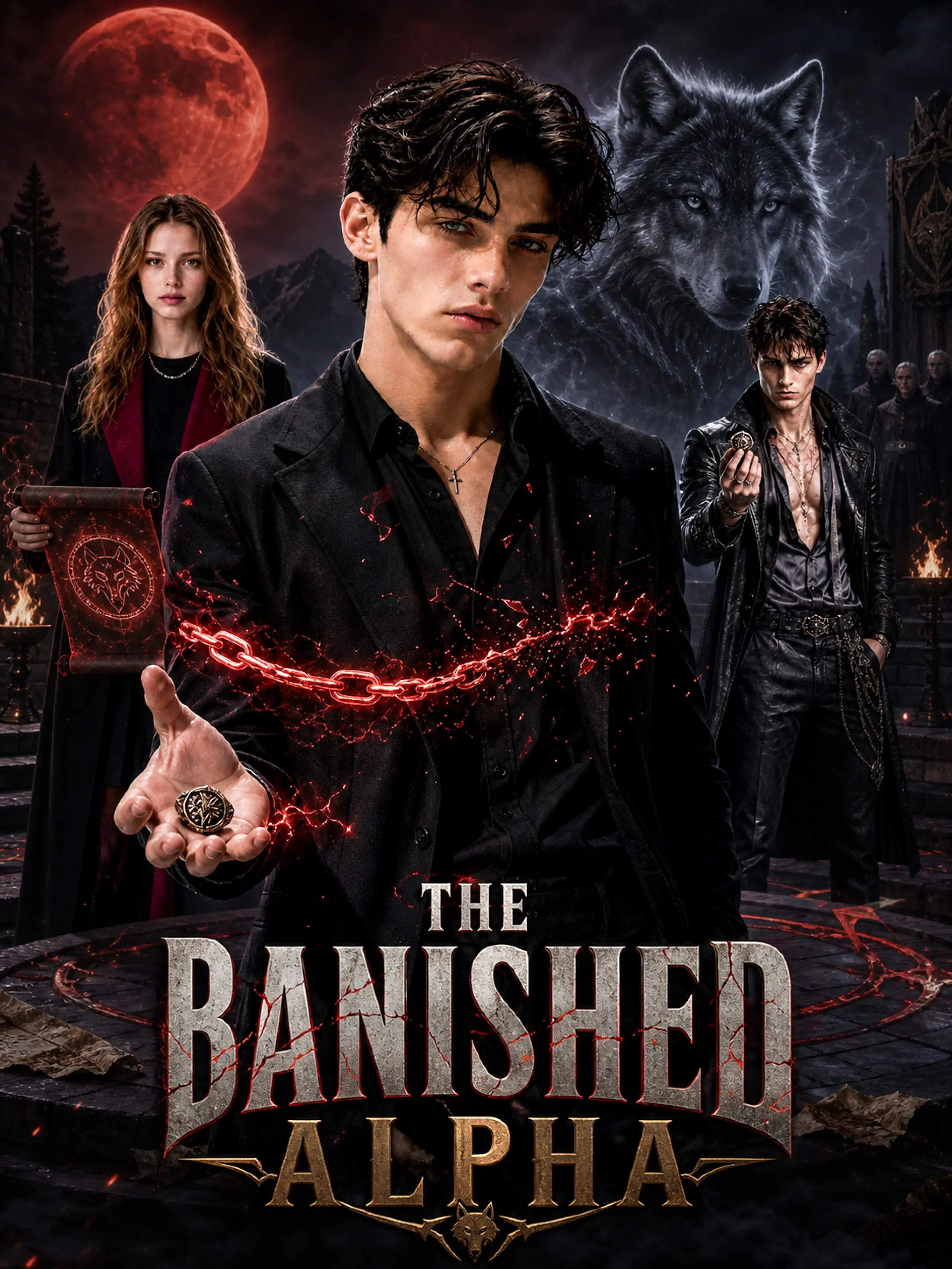 The Banished Alpha short drama poster