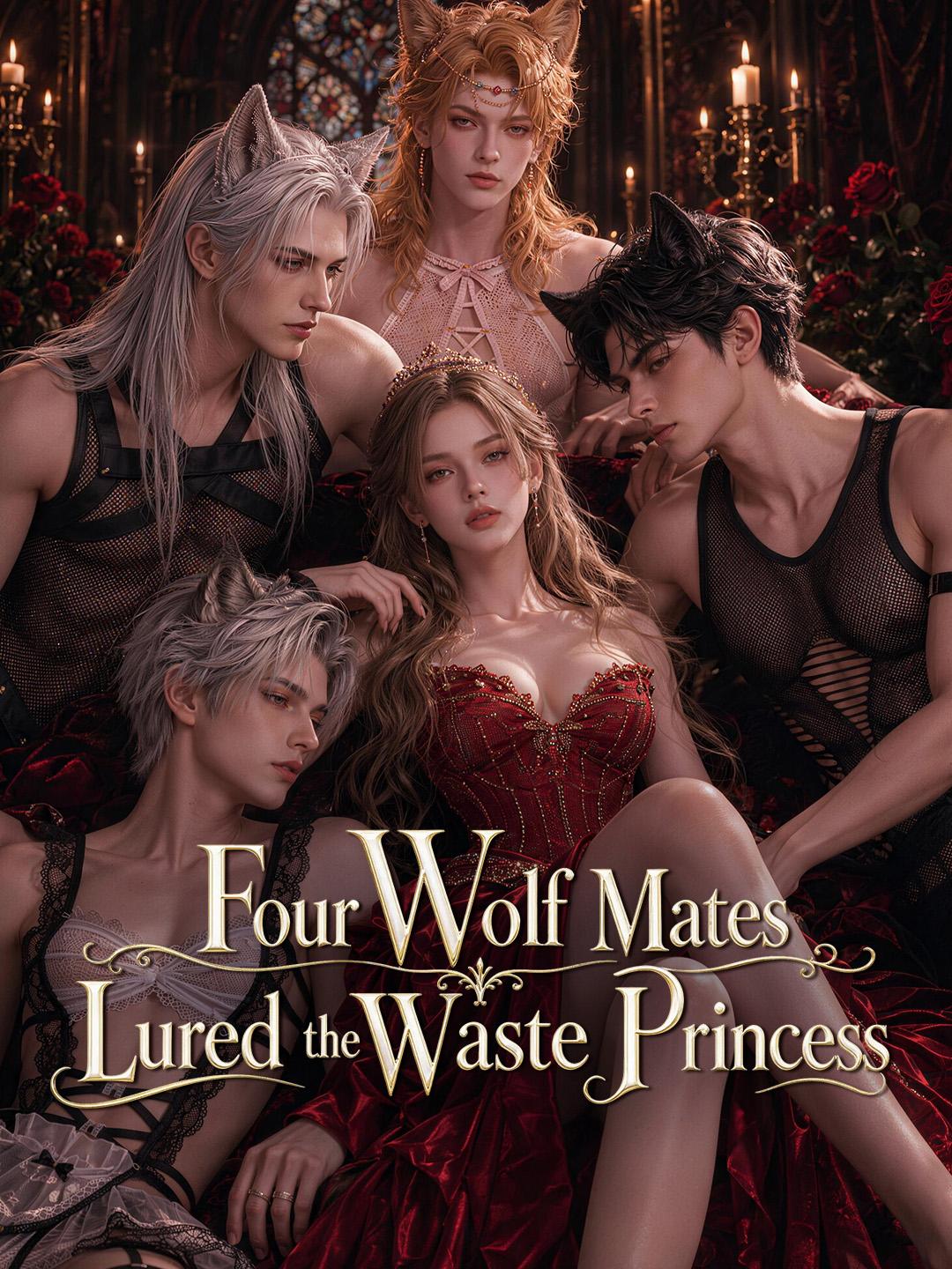 Four Wolf Mates Lured the Waste Princess short drama poster