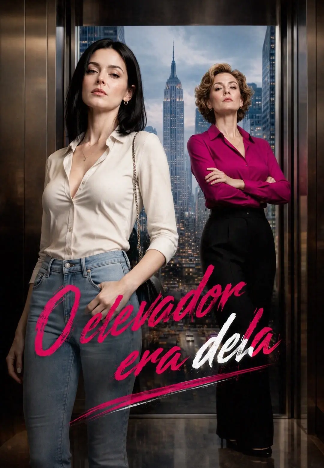 O elevador era dela short drama poster