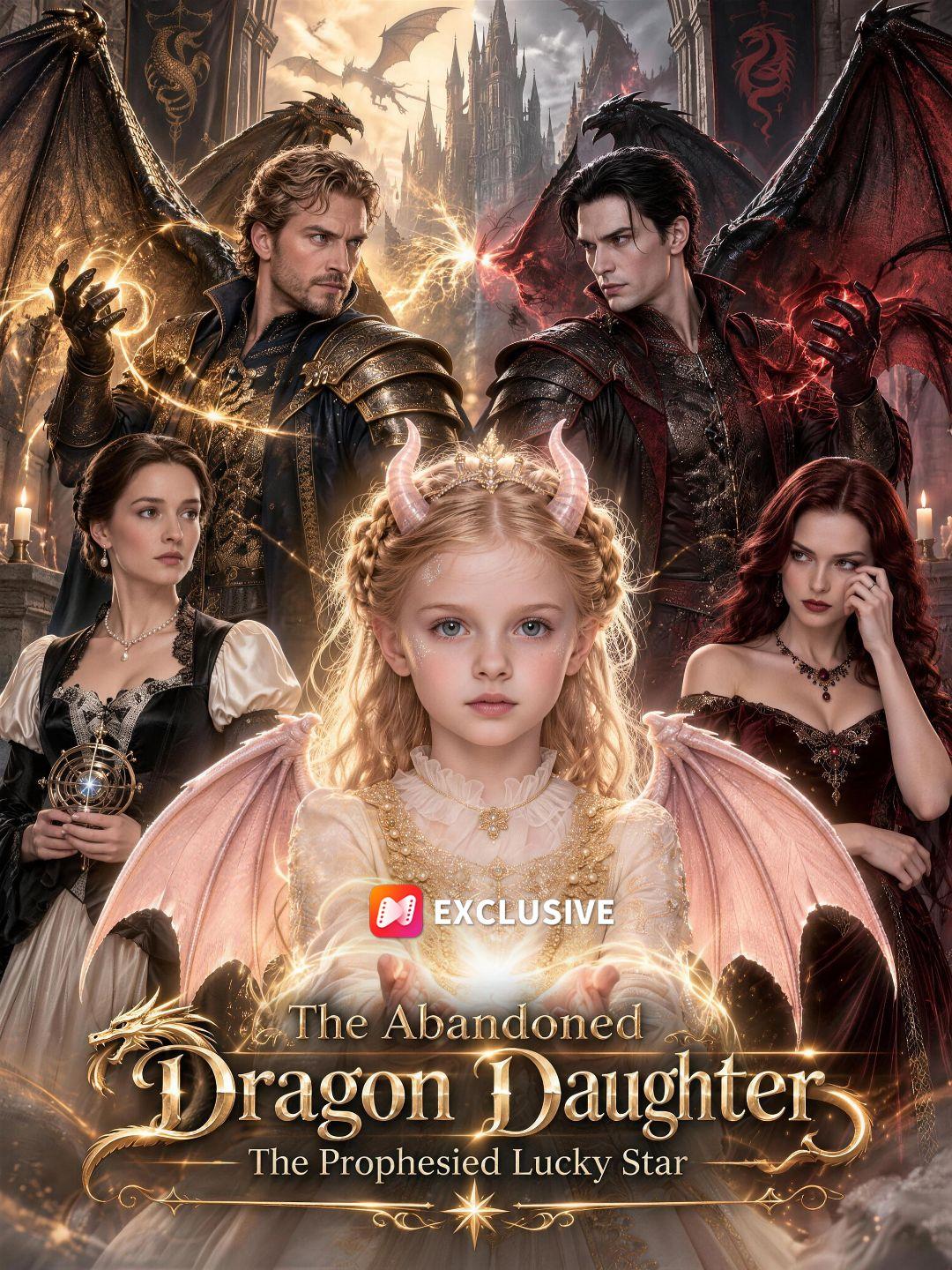 The Abandoned Dragon Daughter_The Prophesied Lucky Star short drama poster