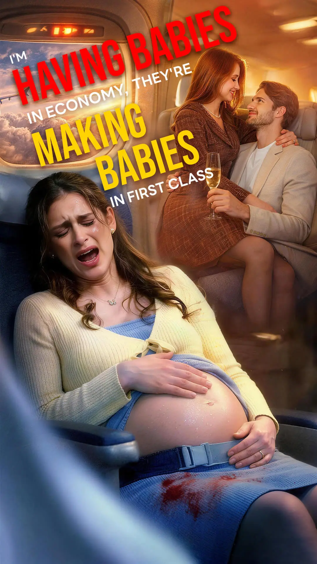 I'm Having Babies in Economy, They're Making Babies in First Class short drama poster