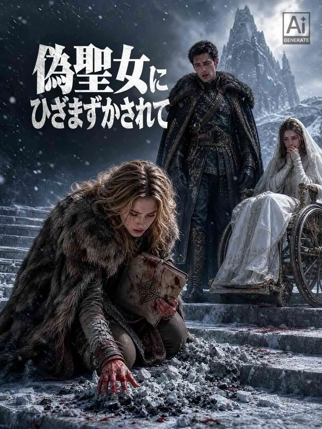 偽聖女にひざまずかされて short drama poster