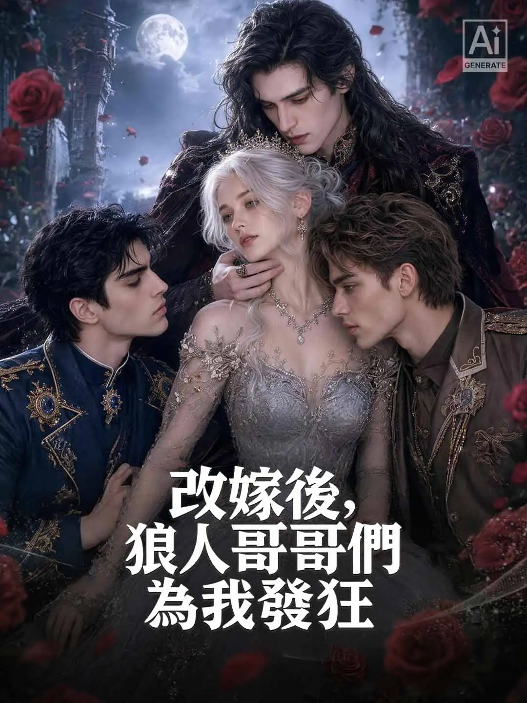 改嫁後，狼人哥哥們為我發狂 short drama poster