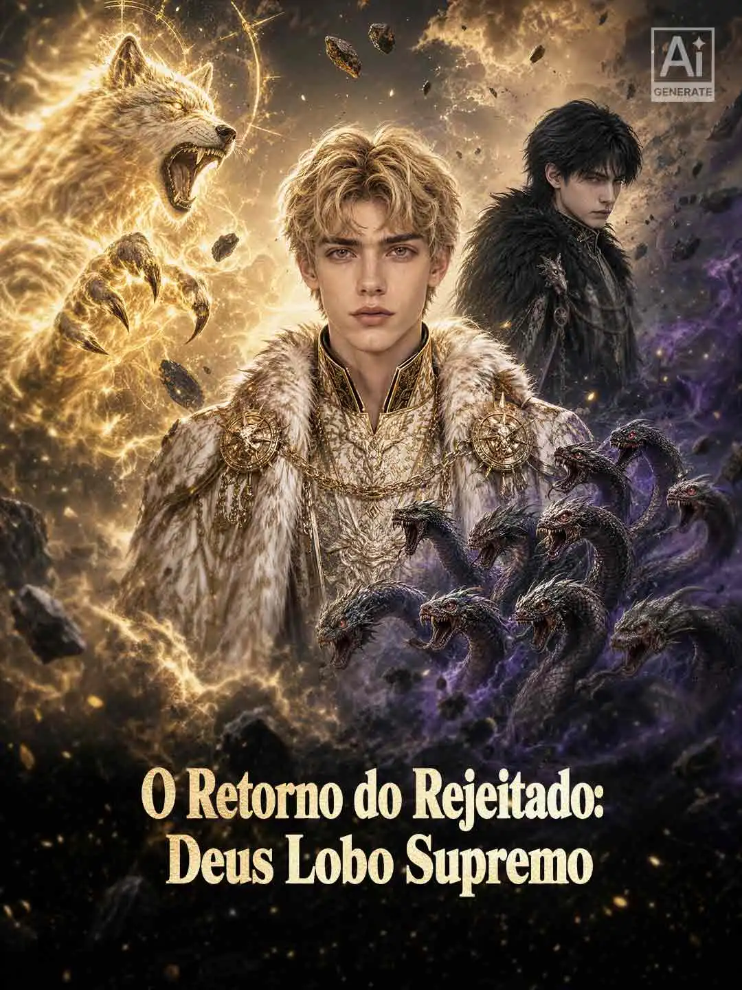 O Retorno do Rejeitado: Deus Lobo Supremo short drama poster