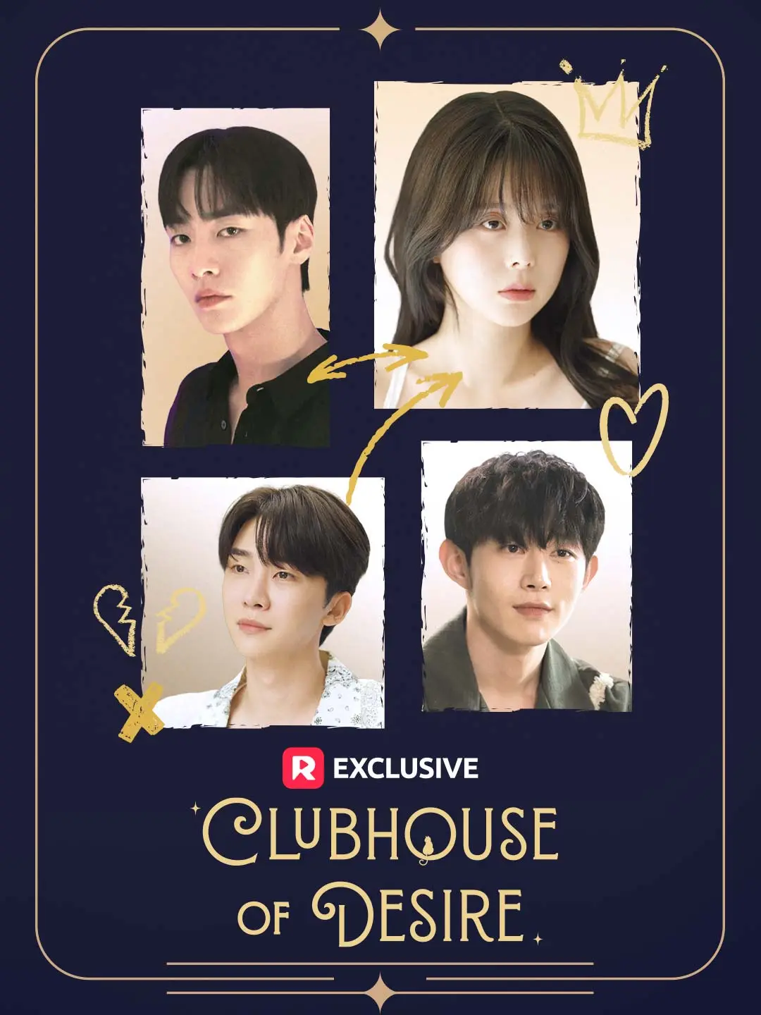 Clubhouse of Desire short drama poster